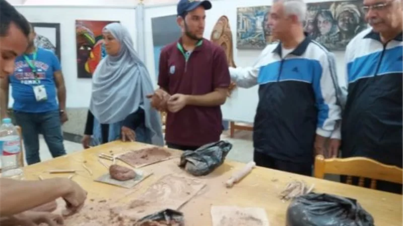 منافسات كبيرة فى الفنون والأنشطة الثقافية باليوم الثانى لأسبوع شباب الجامعات لمتحدي الإعاقة.. صــــور