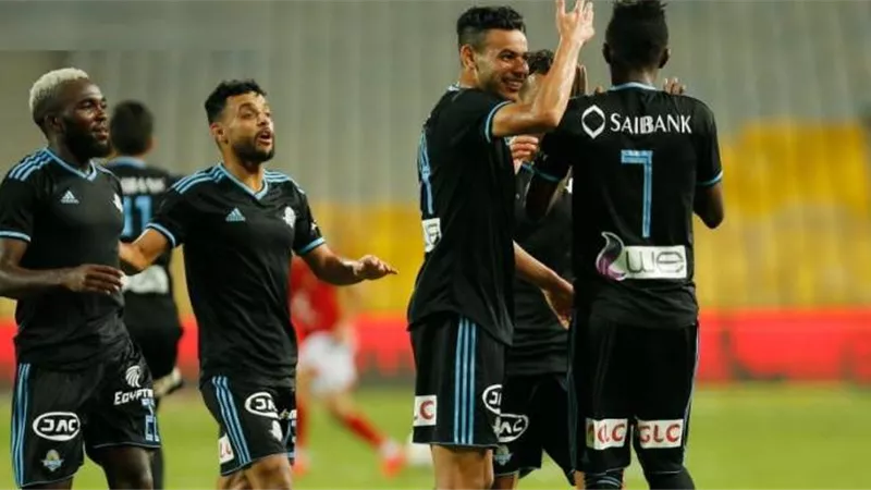بالفيديو.. بيراميدز يحسم الشوط الأول من مواجهة بتروجيت بهدفين نظيفين