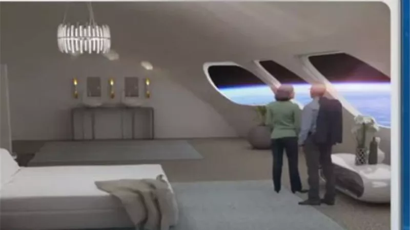 بالفيديو .. شاهد أول فندق فضائى في العالم بحلول 2025