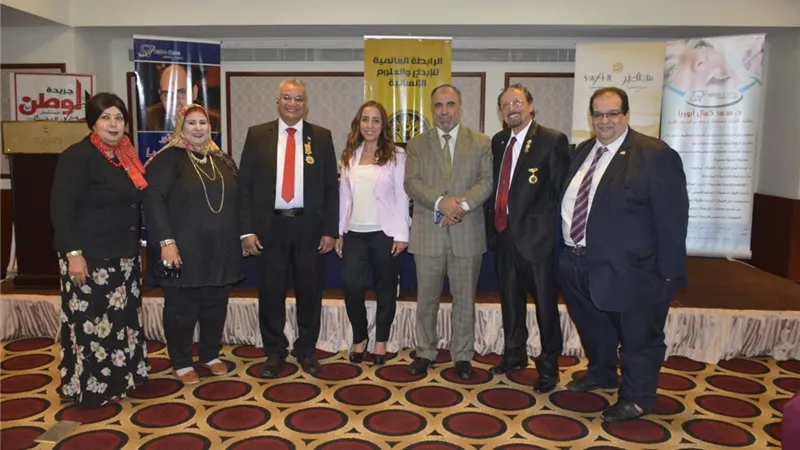 الرابطة العالمية للإبداع والعلوم الإنسانية تنصب سفراء السلام والنوايا الحسنة