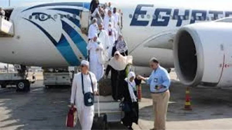 مصر للطيران تنتهي غدا من نقل الحجاج من الاراضي المقدسة