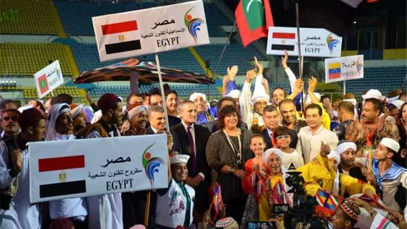انطلاق عروض مهرجان الإسماعيلية الدولي للفنون الشعبية