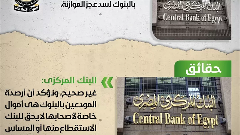 المركزى ينفى شائعة إجبار أصحاب شهادات قناة السويس الدخول فى ادخار جديد