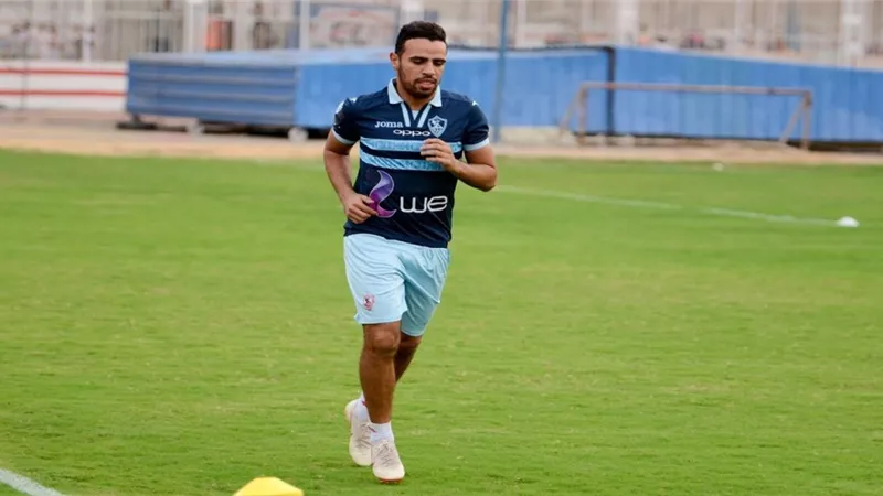 تدريبات تأهيلية لحازم إمام وطارق حامد بمران الزمالك