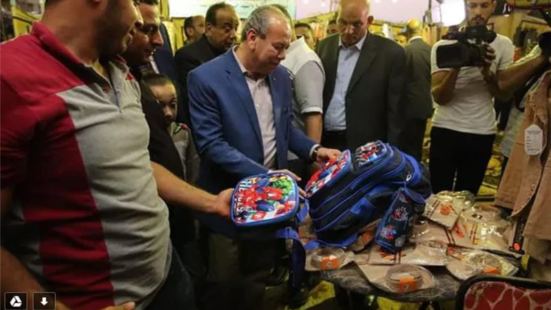 محافظ كفرالشيخ يفتتح معرض 