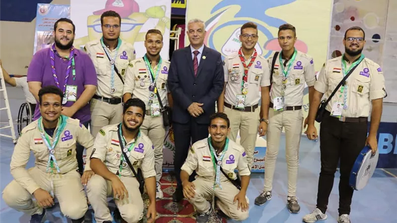 بالأسماء نتيجة منافسات الجواله فى اسبوع شباب الجامعات الثانى لمتحدى الاعاقة.. صـــــور