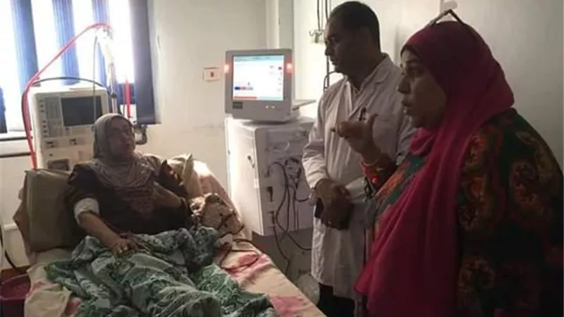 إعفاء واحالة مشرفة تمريض حميات بنى سويف للتحقيق