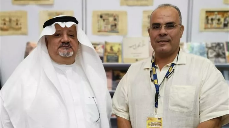 السفير السعودي يزور الجناح المصري بمعرض إندونيسيا الدولي للكتاب