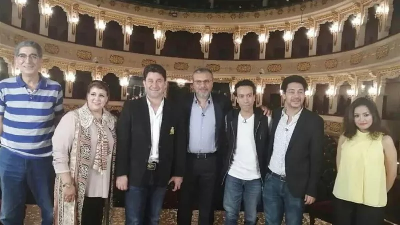 واحد من الناس يستضيف سامح حسين ونجوم مسرحية المتفائل