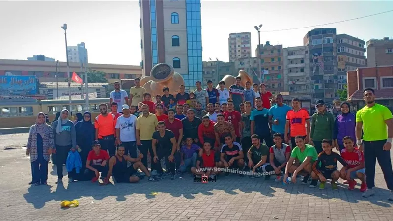 ماراثون شباب مينا البصل يواصل نجاحاته بمشاركة نسائية