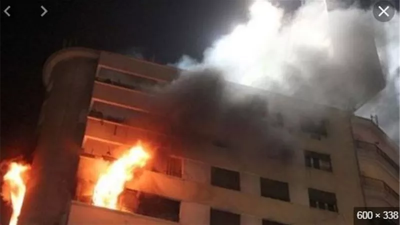 السيطرة علي حريق هائل داخل منزل في البحيرة البحيرة