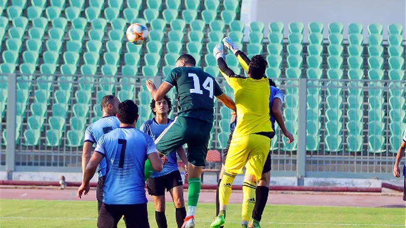 المصري يفوز على الجمارك برباعية نظيفة وديا
