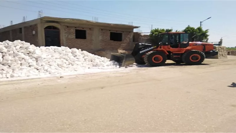 إحباط محاولة تعلية منزل دون ترخيص بأرمنت جنوب غرب الأقصر