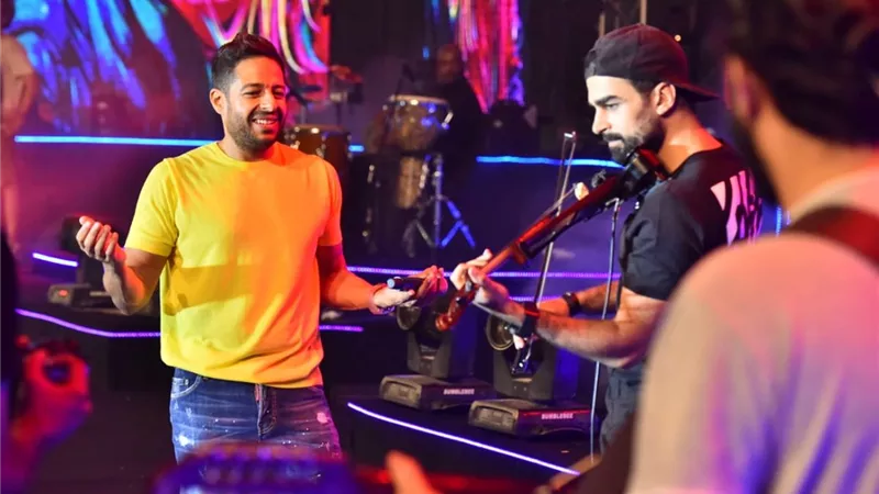 حماقي لجمهوره : منير هو الكينج وسأهديه 