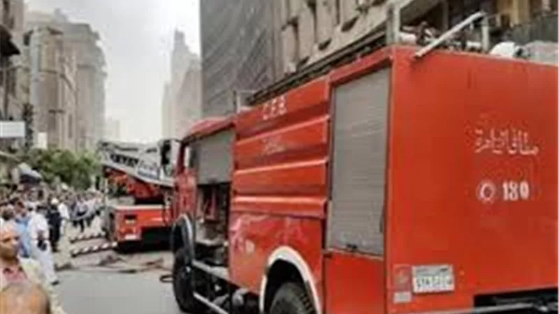 السيطرة على حريق بجرار قطار كوم أمبو فى أسوان