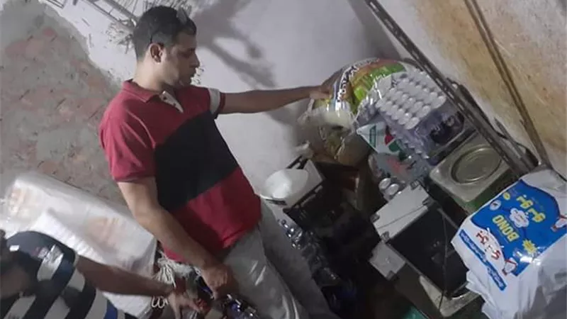 اعدام ٢٥ كيلو أغذيه تألقه فى حمله ببنى سويف