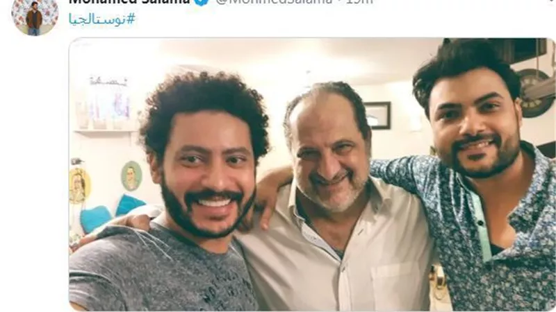 نيلى كريم ضيفة شرف مع خالد الصاوى فى 