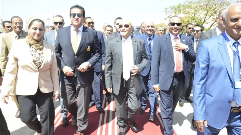 إفتتاح المعمل المصري الصيني المشترك للخلايا الشمسية بسوهاج.. صور