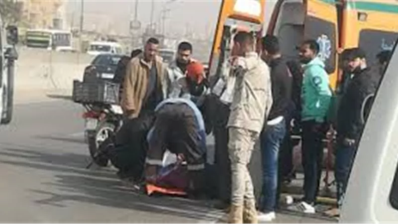 إصابة شخصين فى حادث تصادم سيارتين بطريق إسكندرية الصحراوى