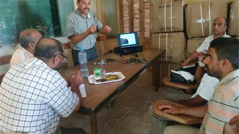 زراعة الإسماعيلية تناقش أمراض المانجو..صور