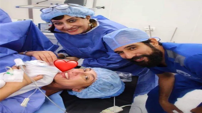 حنان مطاوع ترزق بأول مولودة لها.. تعرف على إسمها