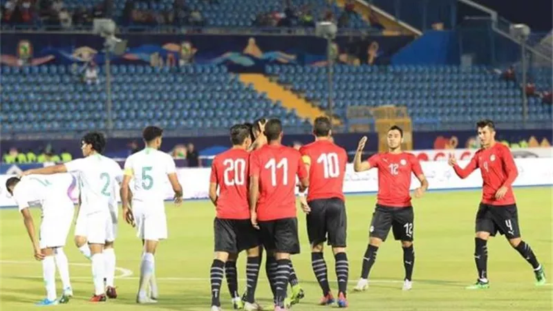 منتخبنا الأوليمبى يتقدم على السعودية بهدف فى الشوط الأول