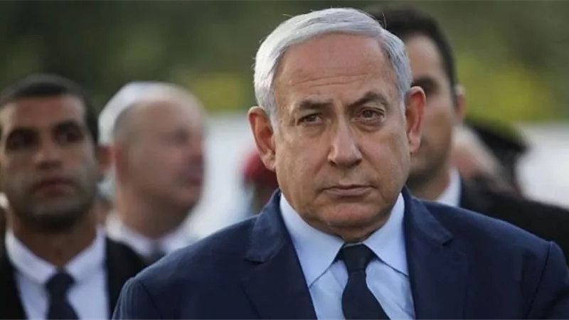 أول تصريح لنتنياهو عقب هروبه من صواريخ المقاومة الفلسطينية