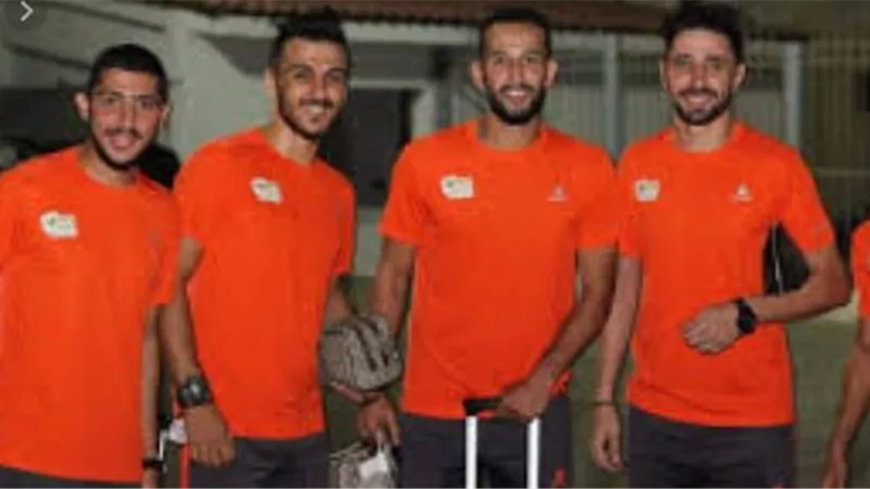 بعثة المصري تغادر القاهرة الى زنجبار