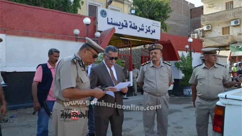 مدير أمن المنوفية يفاجئ خدمات مركزى شرطة قويسنا وبركة السبع.. صـــــــــــور