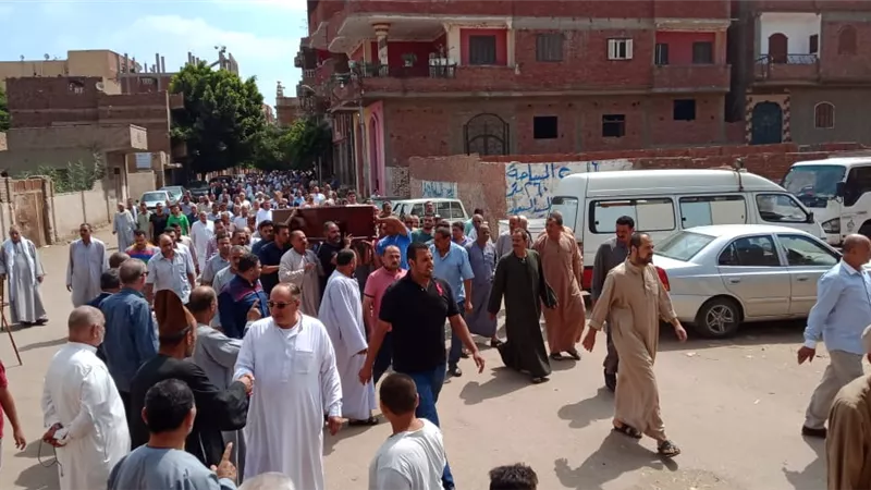 كفر تصفا تودع عالم الذرة المصرى أبو بكر عبد المنعم .. صور