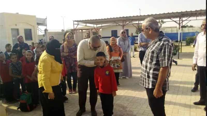 النيلي يتابع انطلاق العام الدراسي الجديد بمدارس مرسي مطروح والنجيلة وبراني