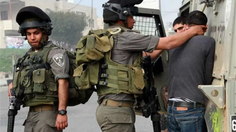 الاحتلال الإسرائيلى يعتقل 16 فلسطينياً من الضفة الغربية