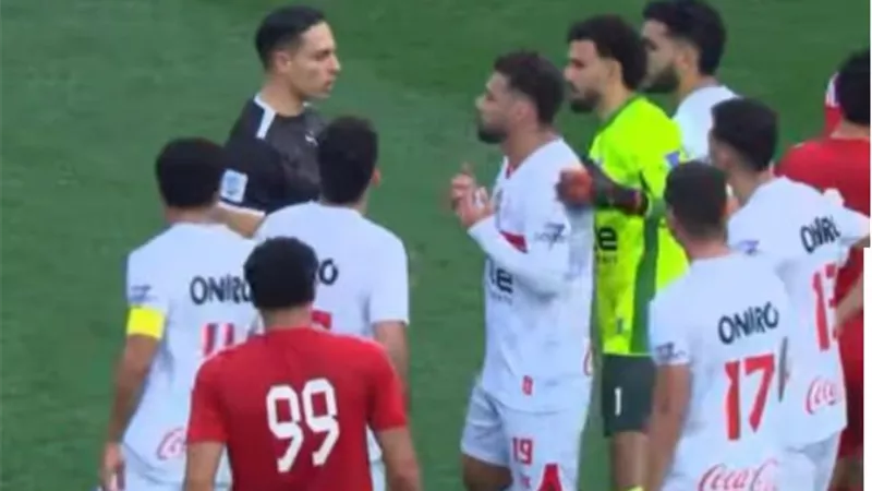ممدوح عباس يُشن هجوما عنيفا على حكم مباراة الزمالك و حرس الحدود