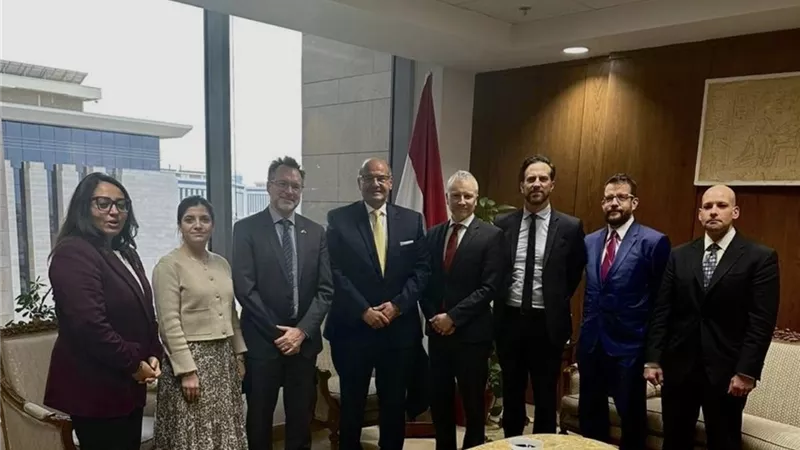 مساعد وزير الخارجية للشئون الأمريكية يستقبل نظيره الكندي
