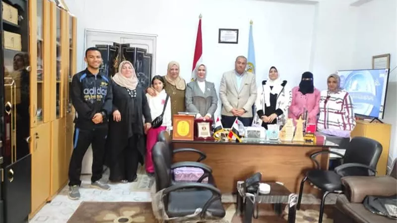 تكريم المتميزات بالمبادرة القومية للياقة البدنية بمحافظة مطروح
