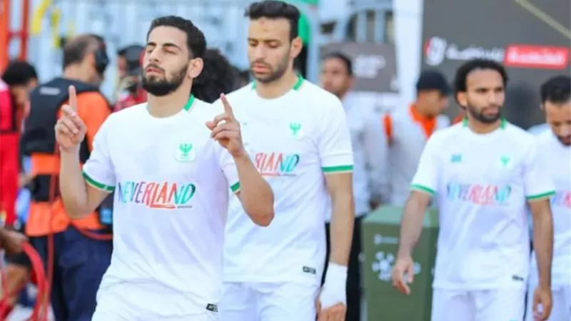 المصري يُعلن إصابة محمد الشامي بقطع في الرباط الصليبي