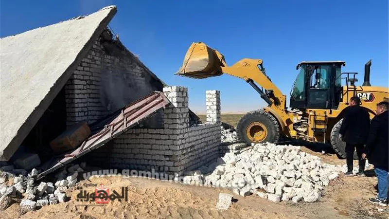 استرداد 156 ألف فدان اراضى هيئة الطاقة المتجددة من يد المعتديين