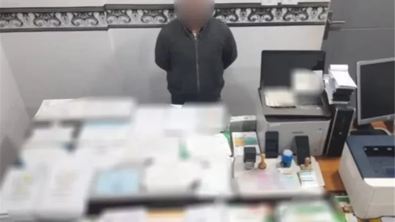 ضبط كيان تعليمى غير مرخص للنصب على المواطنين فى الجيزة