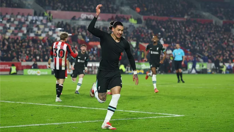ترتيب الدوري الإنجليزي بعد فوز ليفربول على برينتفورد