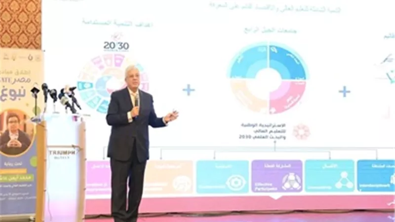 عاشور: مراكز دعم الطلاب المبتكرين تقدم كافة أوجه الدعم اللازم