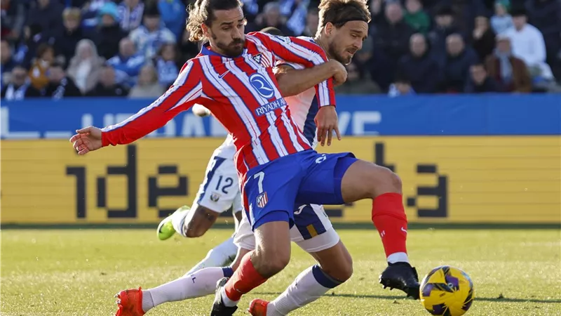 أتلتيكو مدريد يخسر بهدف نظيف أمام ليجانيس بالدوري الإسباني
