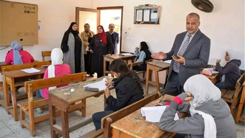 الغرباوي: امتحانات اليوم الأول باعدادية بورسعيد تمت في هدوء