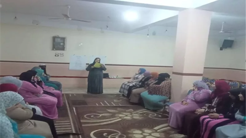 تدريب 150 امراة ريفية ب7 قرى بايتاى البارود