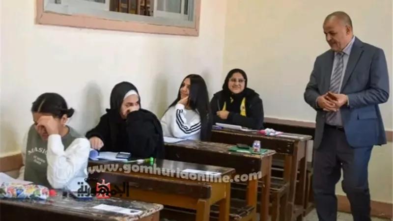 الغرباوي: امتحانات اليوم الأول باعدادية بورسعيد تمت في هدوء