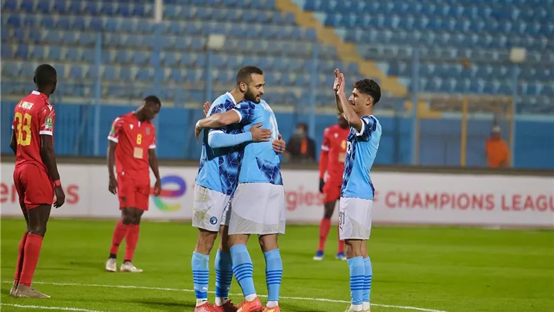 بيراميدز يسحق دجوليبا بسداسية في دوري أبطال إفريقيا