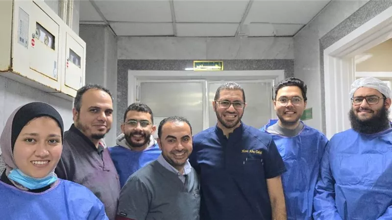 3 عمليات دقيقه لأول مرة بالتأمين الصحى ببنى سويف
