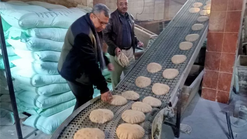 50 محضرا لمخابز مخالفةفى حملات على 5 مراكز بالبحيرة