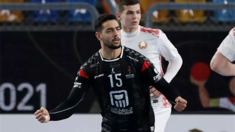 تعرف علي حجم إصابة نجم منتخب مصر لكرة اليد خلال مباراة كرواتيا
