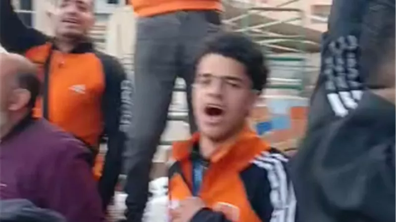 افراح فى المنصوره بعد الفوز على طنطا