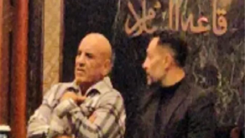 بالصور.. محمد لطفي فى عزاء والد ياسمين عبد العزيز